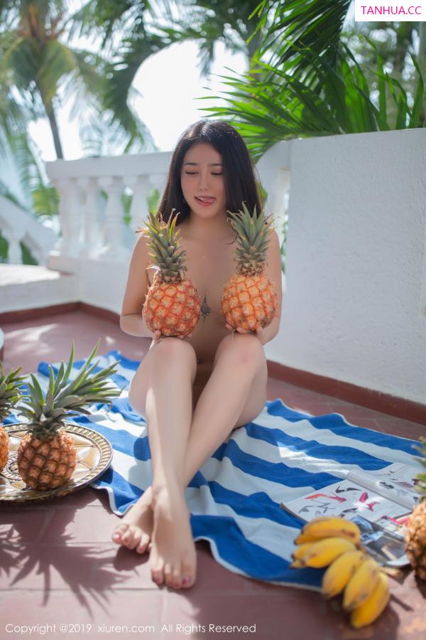 汤曼玲 玛鲁娜 [XIUREN]高清写真图 2019.06.11 Manuela玛鲁娜第21张图片